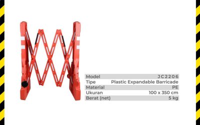 Plastic Expandable Barricade/Barikade Plastik